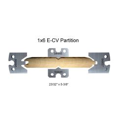 1 x 6 E-CV Partition