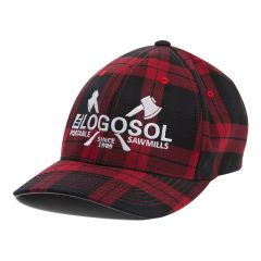 Logosol Cap black/red