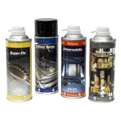 Spraypaket (Klisterolja, Universalolja, Super-Flo och Silikonspray)