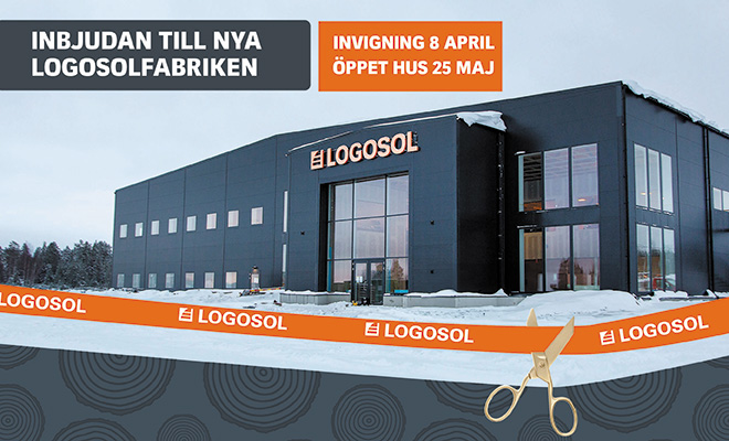 Formell invigning av Logosolfabriken (Sweden)